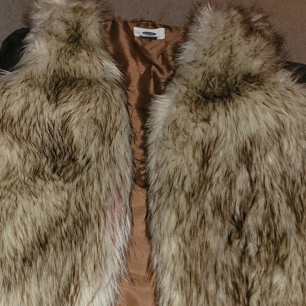 Girls Fur Vest
